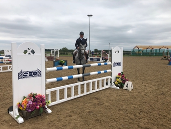 Adrian Speight heads the Nupafeed Supplements Senior Discovery Second Round at Speetley Equestrian Centre